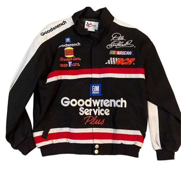 Chase Authentics Other - Chase Authentics Goodwrench NASCAR Racing Jacket Black Unisex YOUTH XL